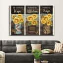 Christian Canvas Wall Art Romans 12:12 Be Joyful In Hope