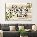 Christian Canvas Wall Art 1 Corinthians 16:14 Do Everything In Love