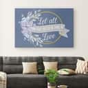 Christian Canvas Wall Art Let All That You Do Be Done In Love