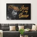 Christian Canvas Wall Art Jesus Is My Savior
