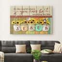 Christian Canvas Wall Art In The World You Can Be Anything Be Like Jesus Christian Canvas Wall Art In The World You Can Be Anything Be Like Jesus
