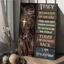 Christian Canvas Print You're Not Strong Enough To Withstand The Storm