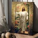 Christian Jesus Cardinal Infinite Halo The Way To Heaven Canvas Print