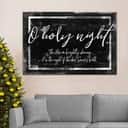 Christian Canvas Wall Art O Holy Night The Stars Are Brightly Shining Christian Canvas Wall Art O Holy Night The Stars Are Brightly Shining