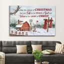 Christian Canvas Wall Art May The Miracle Of Christmas Christian Canvas Wall Art May The Miracle Of Christmas