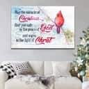 Christian Canvas Wall Art May The Miracle Of Christmas Cardinal Christian Canvas Wall Art May The Miracle Of Christmas Cardinal