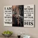 Christian Canvas Wall Art I Am The Son Of A King Christian Canvas Wall Art I Am The Son Of A King