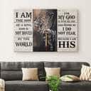 Christian Canvas Wall Art I Am The Son Of A King Christian Canvas Wall Art I Am The Son Of A King