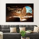 Christian Canvas Wall Art John 11:25 I Am The Resurrection And The Life Christian Canvas Wall Art John 11:25 I Am The Resurrection And The Life