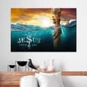Christian Canvas Wall Art Jesus Saved My Life Christian Canvas Wall Art Jesus Saved My Life