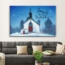 Christian Canvas Wall Art Joy To The World