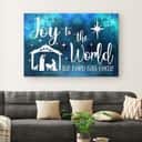 Christian Canvas Wall Art Joy To The World The Lord Has Come