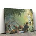 Christian Canvas Wall Art Angel Appears To Alma And The Sons Of Mosiah