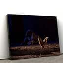 Christian Canvas Wall Art Peter & Rooser After Denying Christ