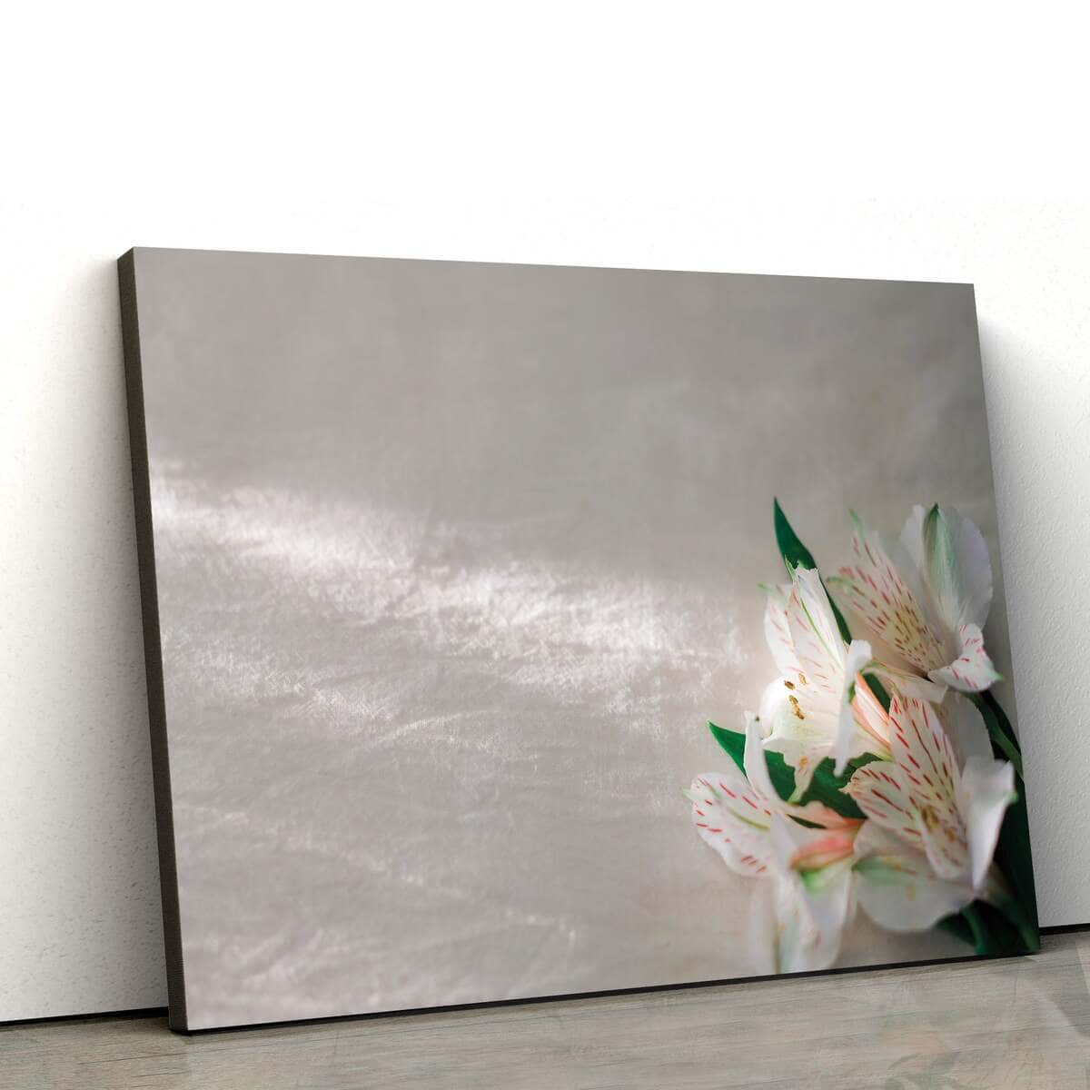 Christian Canvas Wall Art Jesus Christ White And Pink Lilies Christian Canvas Wall Art Jesus Christ White And Pink Lilies