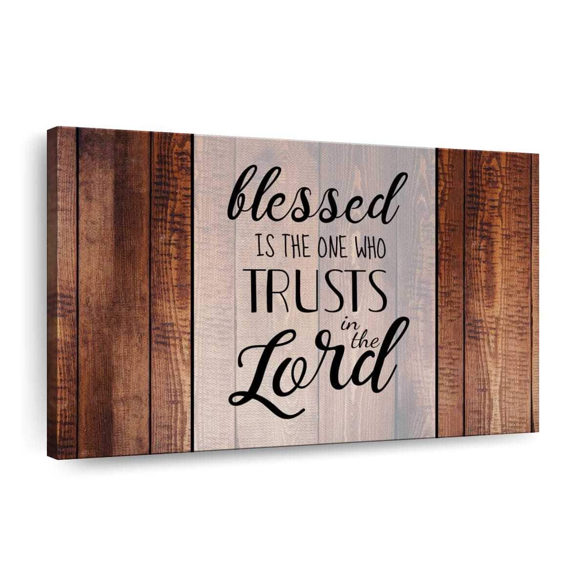 Christian Printed Poster Trust In The Lord Christian Printed Poster Trust In The Lord