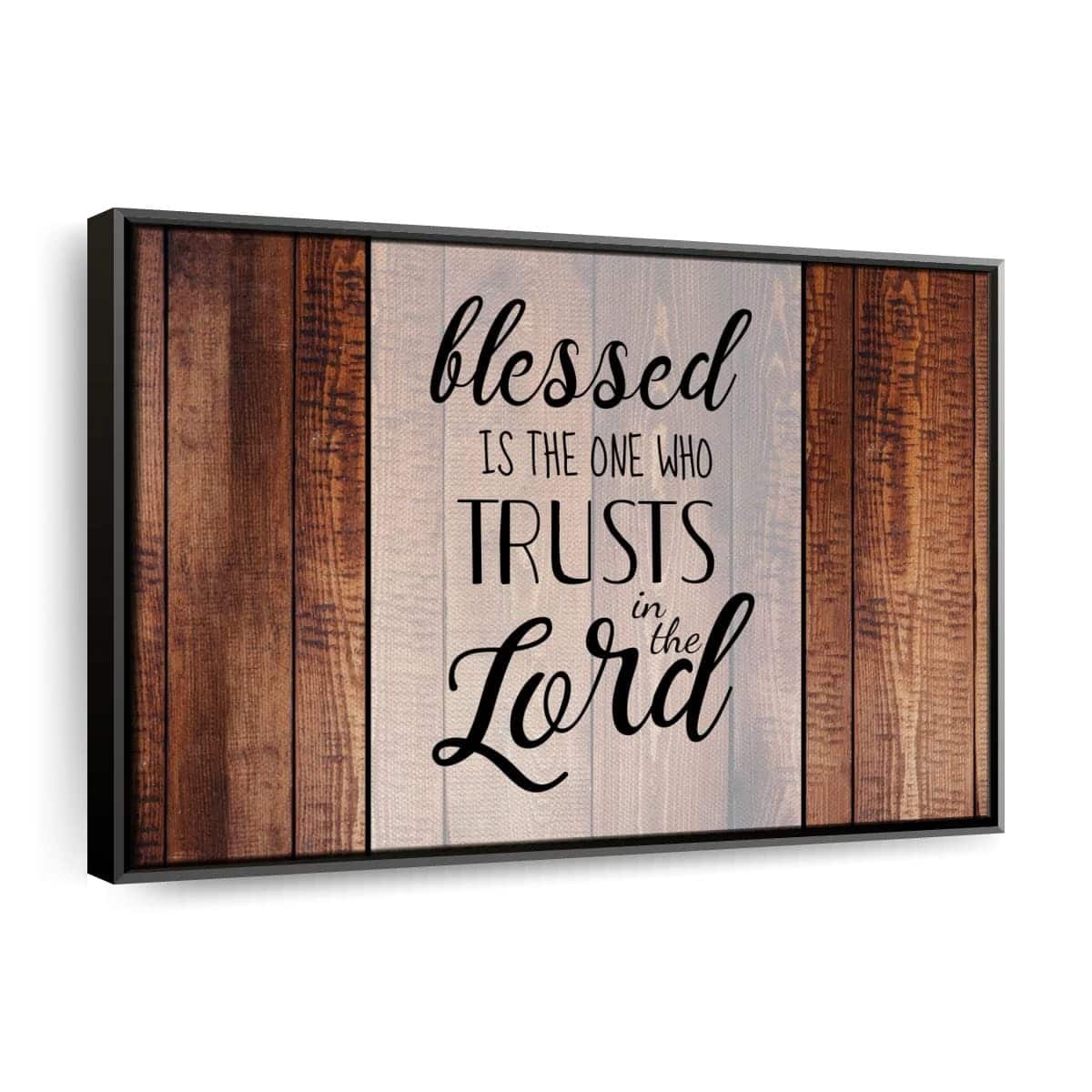 Christian Printed Poster Trust In The Lord Christian Printed Poster Trust In The Lord