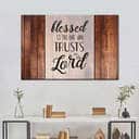 Christian Printed Poster Trust In The Lord