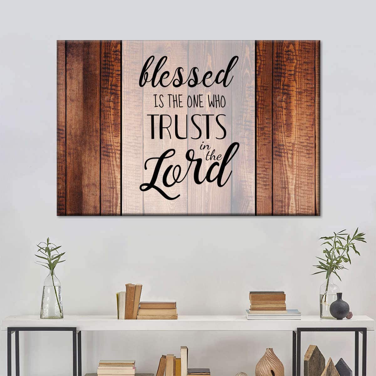 Christian Printed Poster Trust In The Lord Christian Printed Poster Trust In The Lord