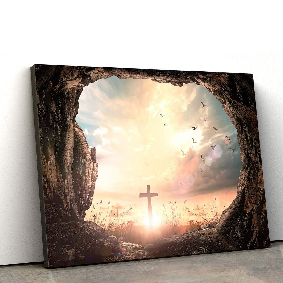Christian Canvas Wall Art Resurrection Of Easter Christian Canvas Wall Art Resurrection Of Easter