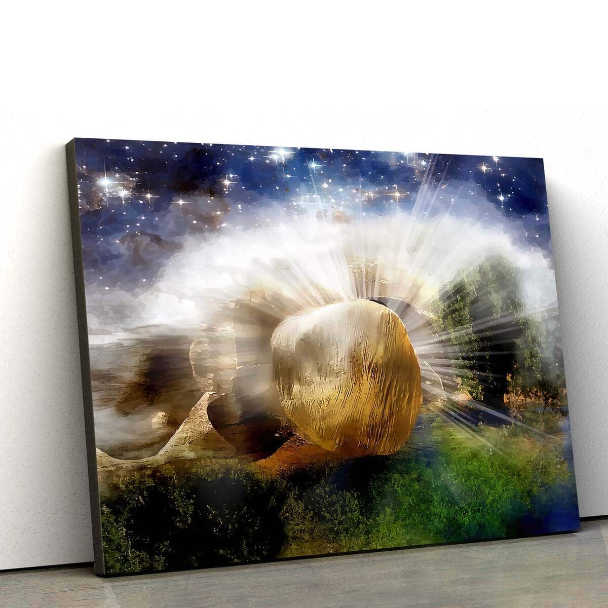 Christian Canvas Wall Art Risen Christian Canvas Wall Art Risen