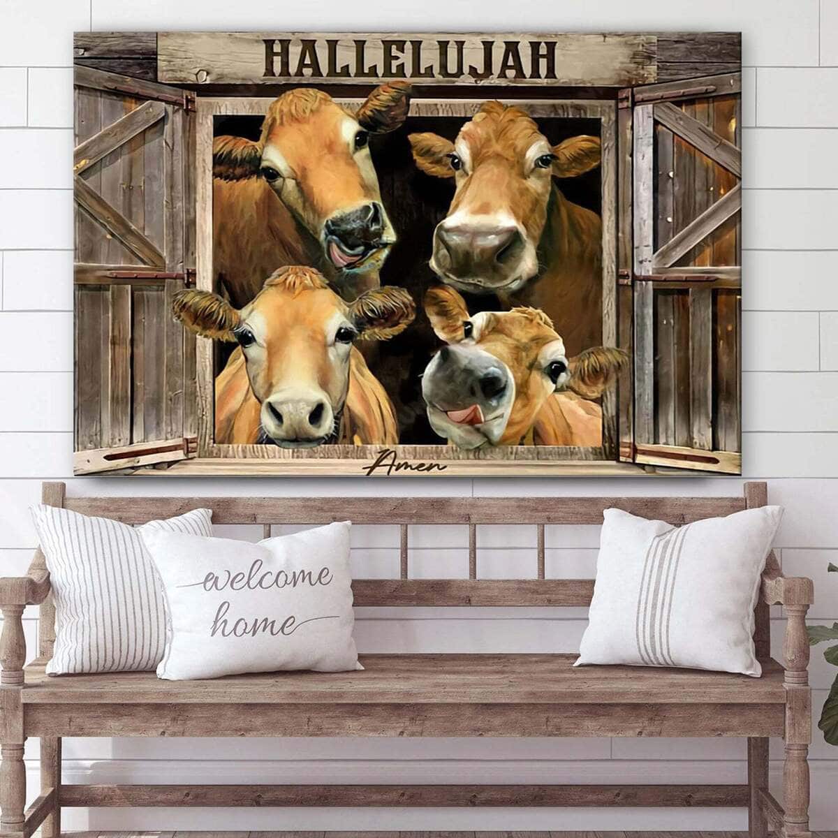 Christian Canvas Wall Art Hallelujah Amen Christian Canvas Wall Art Hallelujah Amen