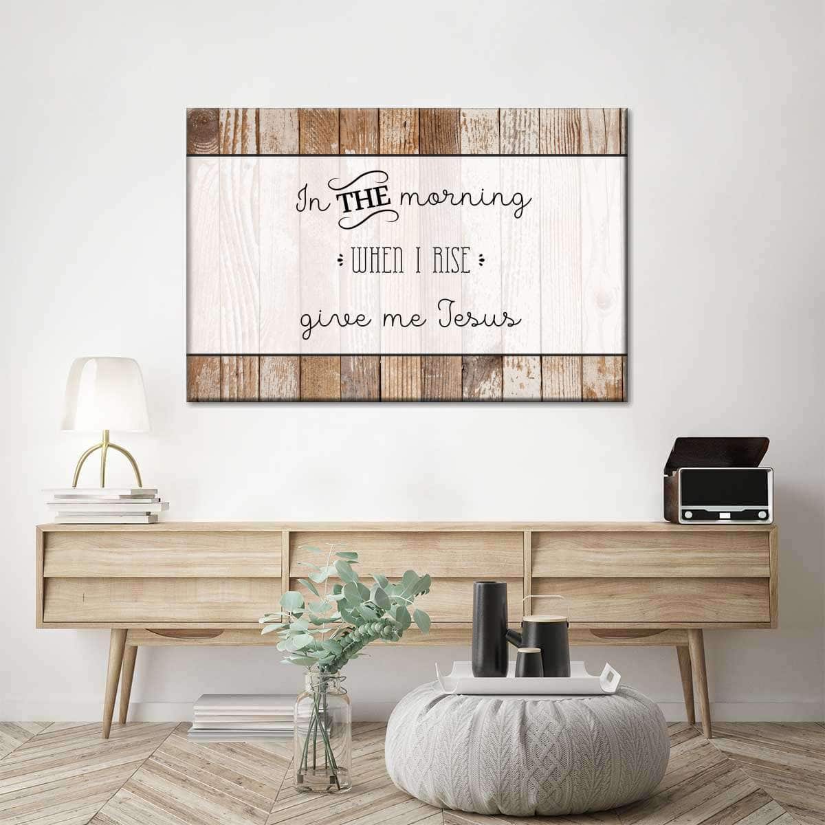 Christian Canvas Wall Art Give Me Jesus Christian Canvas Wall Art Give Me Jesus