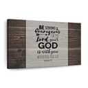 Christian Canvas Wall Art God Is With You