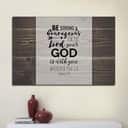 Christian Canvas Wall Art God Is With You Christian Canvas Wall Art God Is With You