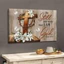 Christian Psalm 46:10 Be Still & Know That I Am God Canvas Wall Art Wooden Cross Lily Christian Psalm 46:10 Be Still & Know That I Am God Canvas Wall Art Wooden Cross Lily