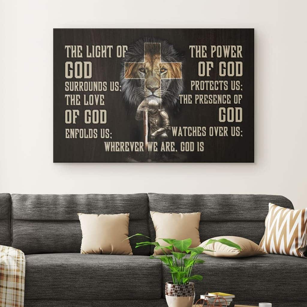Christian Canvas Wall Art Warrior Lion Of Judah Christian Canvas Wall Art Warrior Lion Of Judah