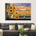 Christian Canvas Wall Art Psalm 4:7 You Have Filled My Heart With Great Joy