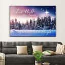 Christian Canvas Wall Art Silent Night Holy Night All Is Calm All Is Bright