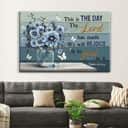 Christian Canvas Wall Art Psalm 118:24 This Is The Day The Lord Has Made