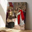 Christian Jesus Christ Escorted By Guards Canvas Print Christian Jesus Christ Escorted By Guards Canvas Print