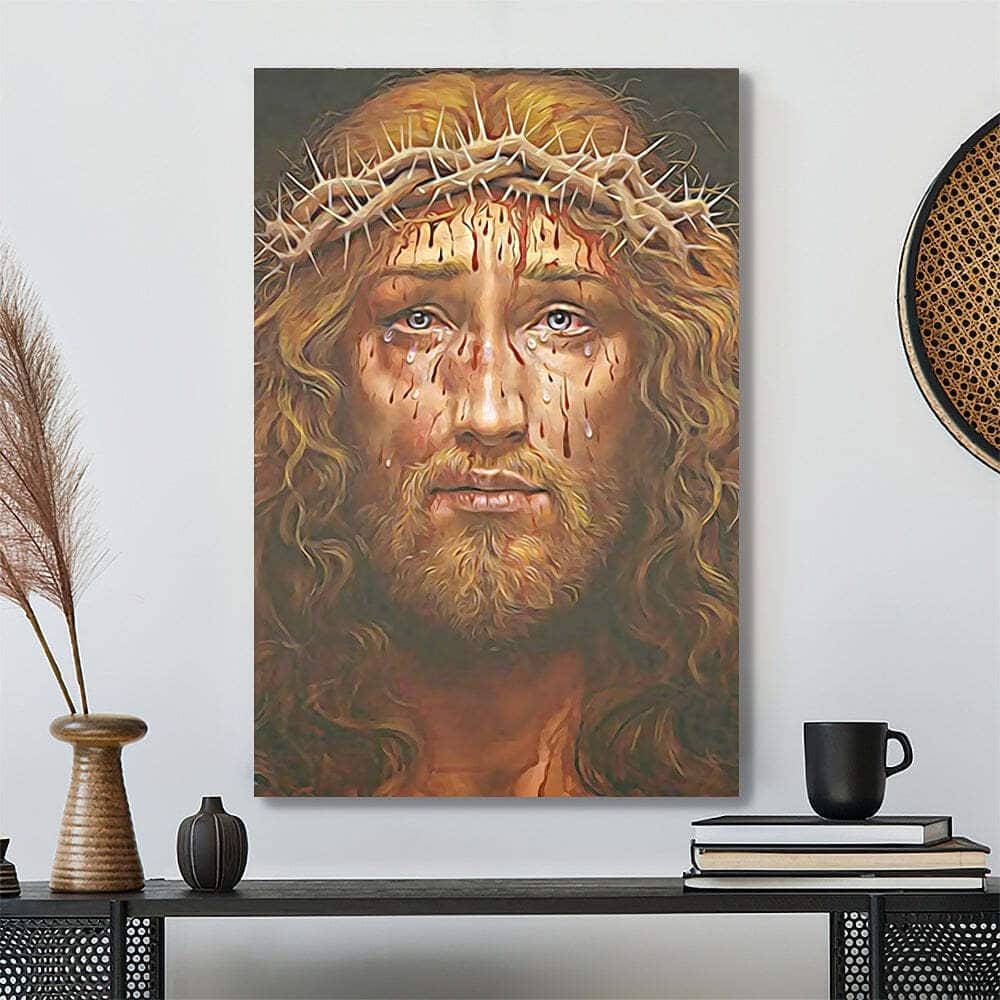 Christian Jesus Canvas Print Christian Jesus Canvas Print
