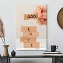 Christian Jesus Canvas Print God Love Christian Jesus Canvas Print God Love