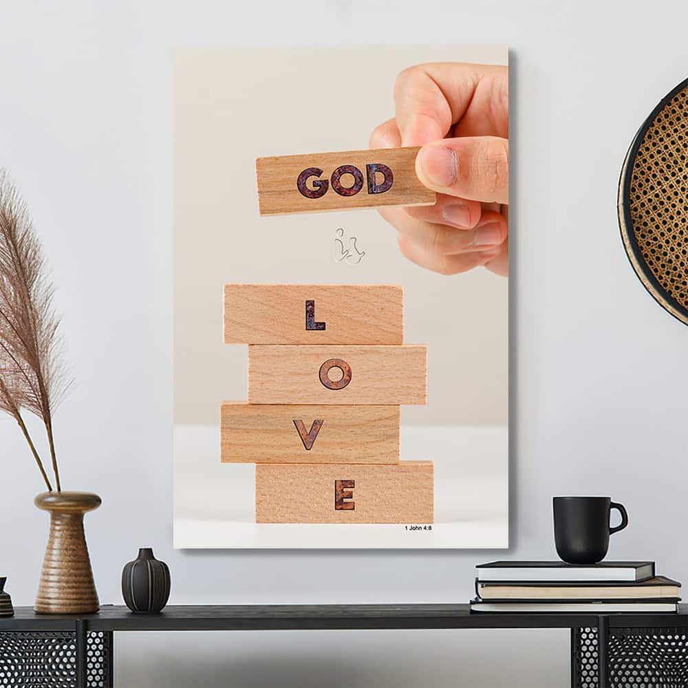 Christian Jesus Canvas Print God Love Christian Jesus Canvas Print God Love