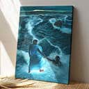 Christian Scripture Jesus Canvas Print
