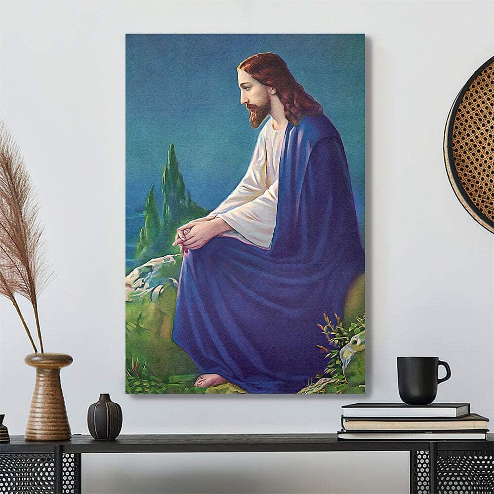 Jesus Canvas Print Gift For Christians Jesus Canvas Print Gift For Christians