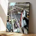 Jesus Canvas Print Gift For Christian Friends