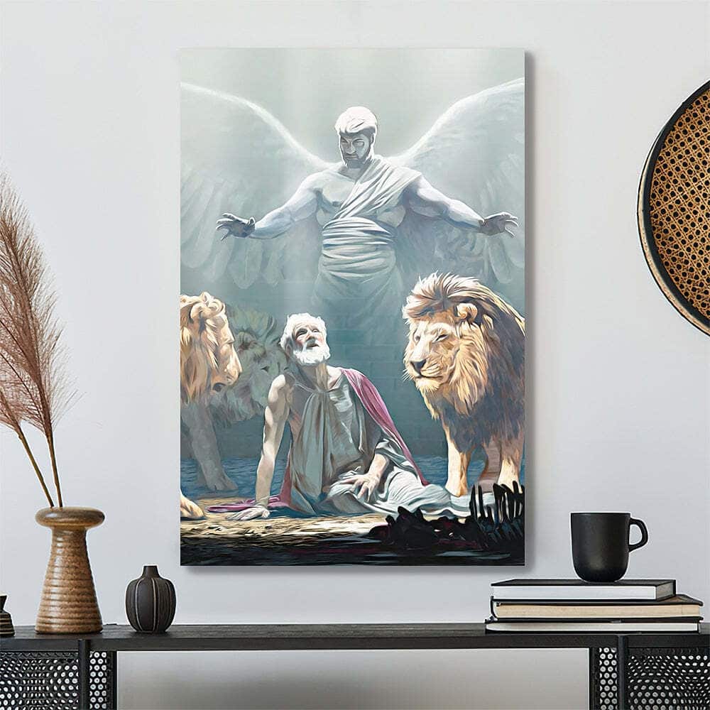 Christian Lion Jesus Canvas Print Christian Lion Jesus Canvas Print