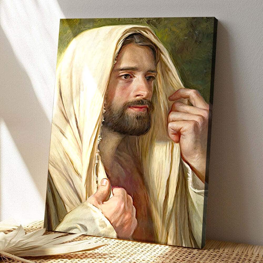 Jesus Canvas Print Christian Gift For Friends Jesus Canvas Print Christian Gift For Friends
