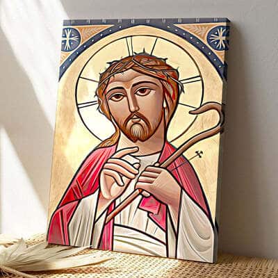 Jesus Christian Canvas Print