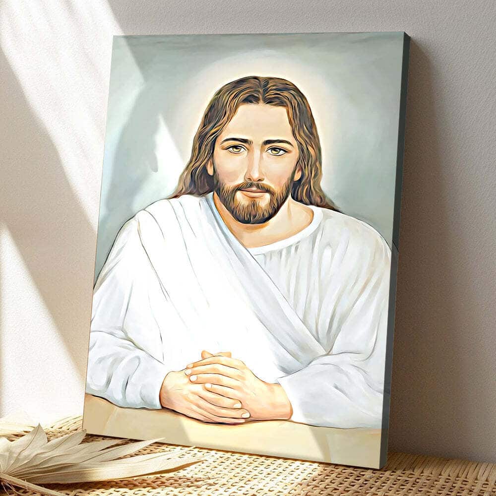 Christian Jesus Canvas Print Unique Religious Gift Christian Jesus Canvas Print Unique Religious Gift
