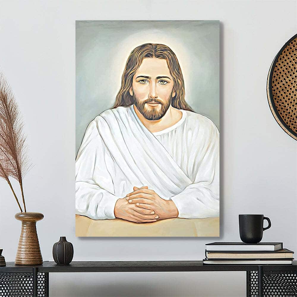 Christian Jesus Canvas Print Unique Religious Gift Christian Jesus Canvas Print Unique Religious Gift