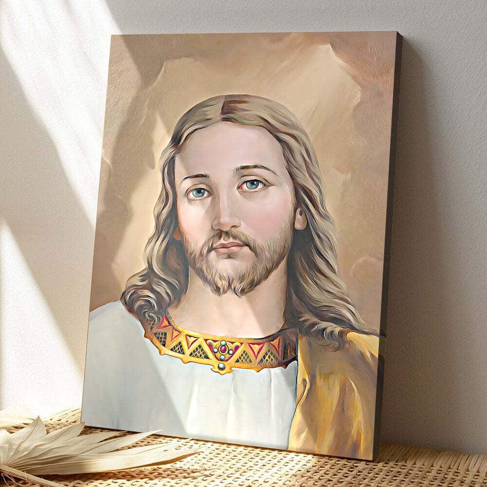 Jesus Canvas Print Great Christian Gift Jesus Canvas Print Great Christian Gift