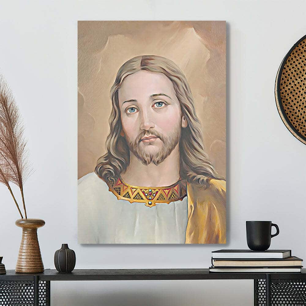 Jesus Canvas Print Great Christian Gift Jesus Canvas Print Great Christian Gift