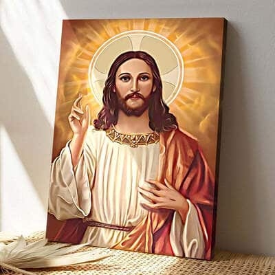 Jesus Scripture Canvas Print