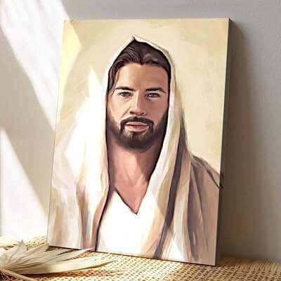 Jesus Christian Canvas Print Unique Gift For Friends